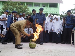 Aminullah: Jika Terjadi Kebakaran Segera Hubungi 0651-113