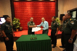 Gedung Juang di serahkan kembali ke Kodam IM