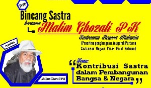 Sastra Arab UIN Ar-Raniry Hadirkan Malim Ghozali PK