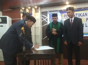 Wakil Walikota Langsa Lantik Pejabat Struktural