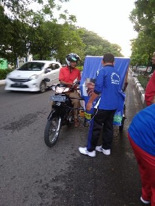 Perdana, Dinsos Aceh Gelar Jumat Berbagi