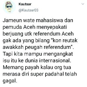 Kautsar Sindir Statement Apa Karya 