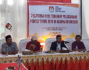 Hasil Pleno KIP Bireuen untuk Pilpres dan Pileg 2019