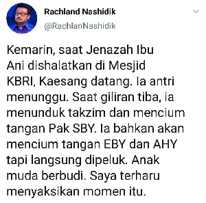 Dua Politisi Ini Kagum Pada Sikap Putra Bungsu Jokowi