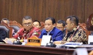 Bawaslu Beri Keterangan Temuan Bawaslu Boyolali dalam Sidang MK