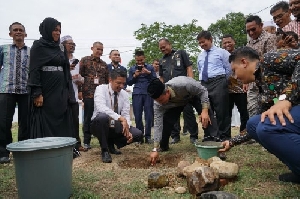 Pembangunan Ruang Terbuka Publik di Lamreung Dimulai