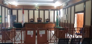 Sidang Terdakwa Kasus Perdagangan Trenggiling Molor