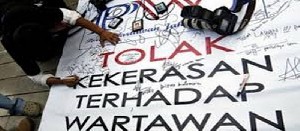 wartawan Diintimidasi Saat Rekam Keberingasan Polisi di JCC