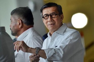 Menteri Hukum dan HAM Yasonna Laoly Mengundurkan Diri