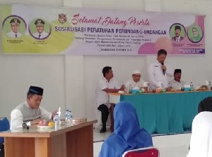 Bupati Gayo Lues Buka Sosialisasi Peraturan Perundang-Undangan ASN