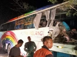 Ini Nama Korban Tewas Kecelakaa Bus Putra Pelangi Vs Kurnia