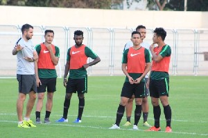 Jelang Laga Uni Emirat Arab Vs Indonesia, Pasukan Garuda Terus Bersiap