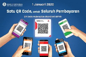 Tahun 2020, BI Targetkan 15 Juta Pedagang Pakai Kode QRIS